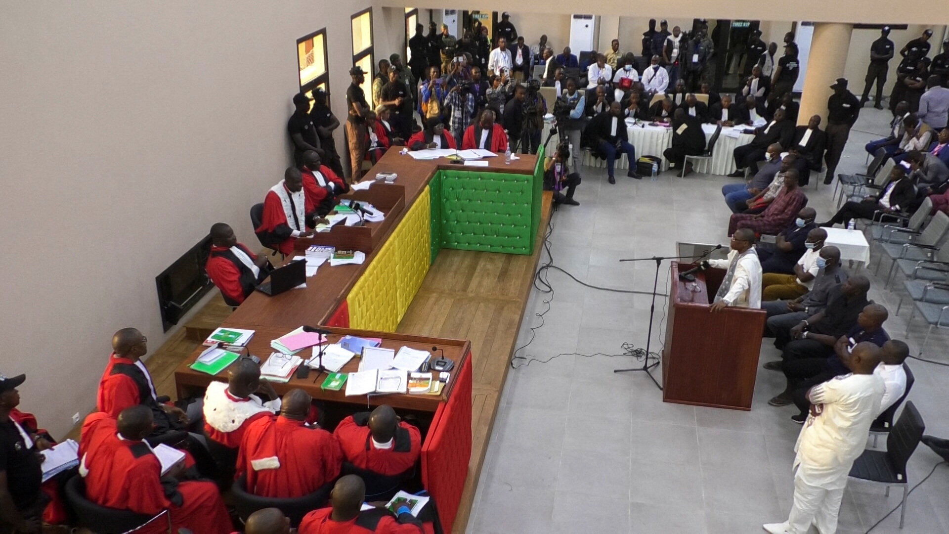 Trial of men accused for Guinea 2009 stadium massacre starts in Guinea