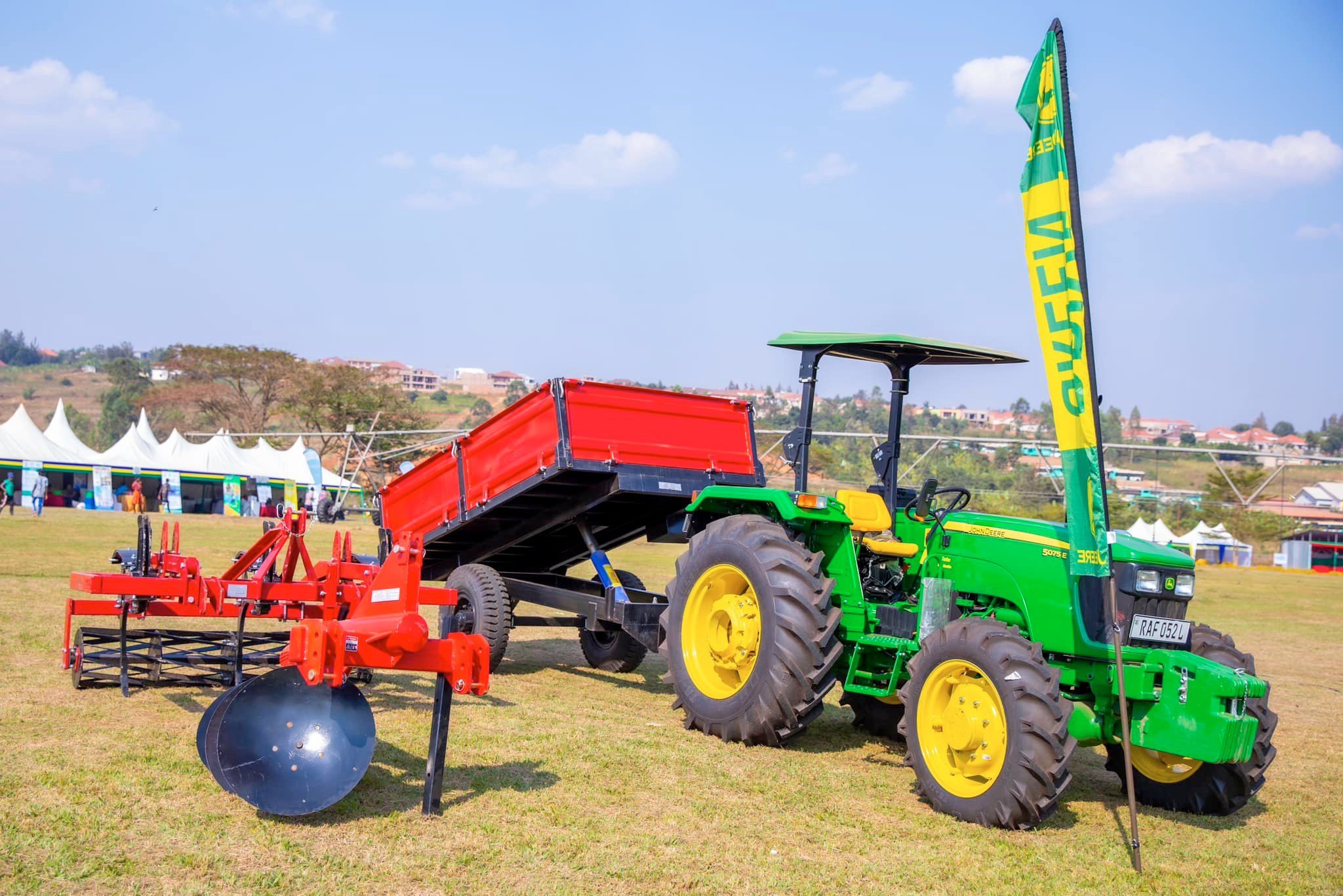 Agriculture : Volkswagen promeut des tracteurs électriques au Rwa